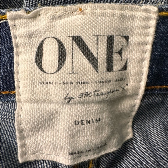 One Teaspoon Awesome Baggies Low Waist Medium Rise Relaxed Leg Size 26 - Picture 11 of 13